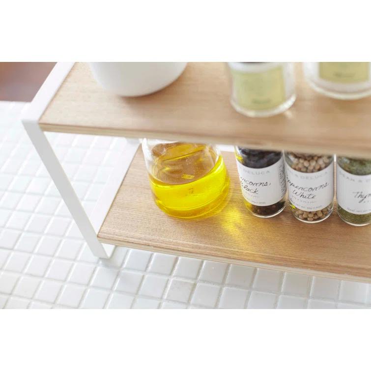 Yamazaki Tosca White Countertop Spice Rack