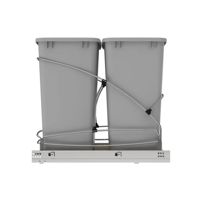 Rev-A-Shelf Rev-A-Shelf Double 27 qt. Pullout Trash Containers