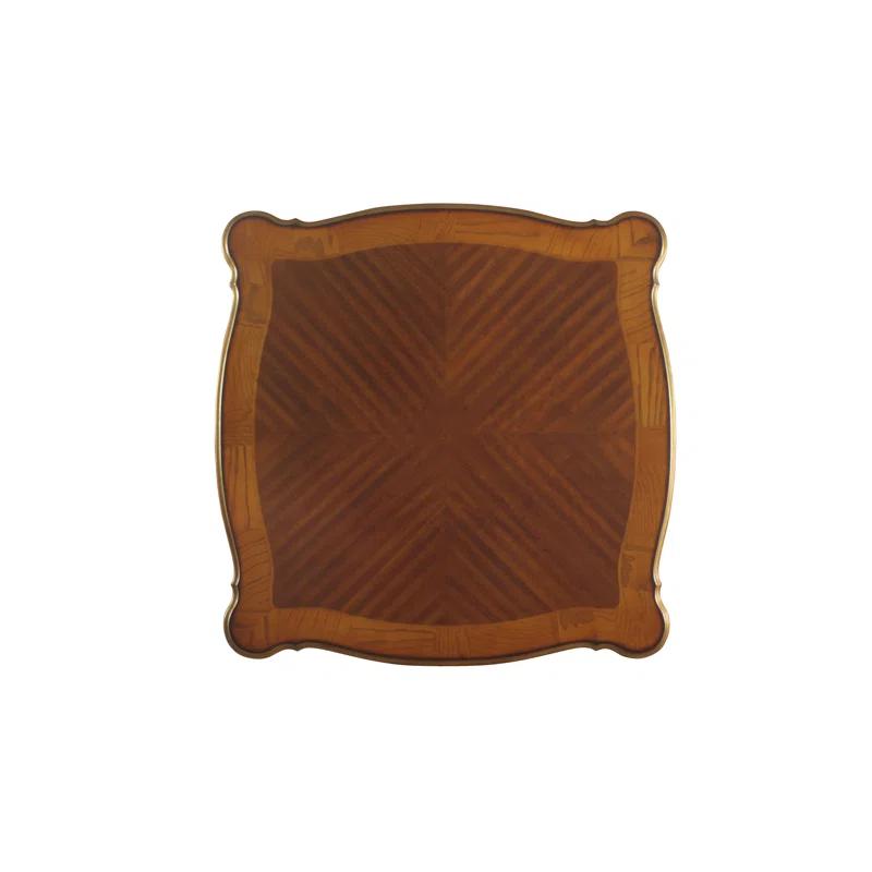 FOSHNATURE Solid Wood 4 Legs Coffee Table with Storage | Wayfair
