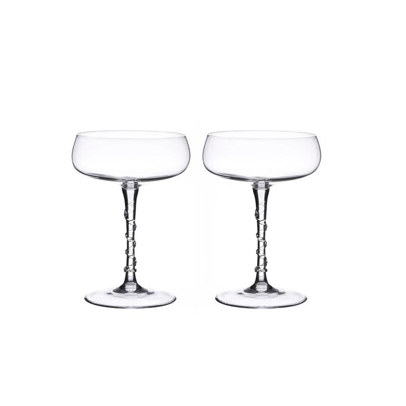 Juliska Amalia 4 oz. Cocktail Coupe (Set of 2)