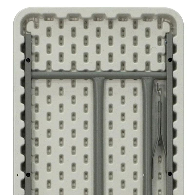 Flash Furniture Noah Rectangular Plastic Folding Training and Event Table