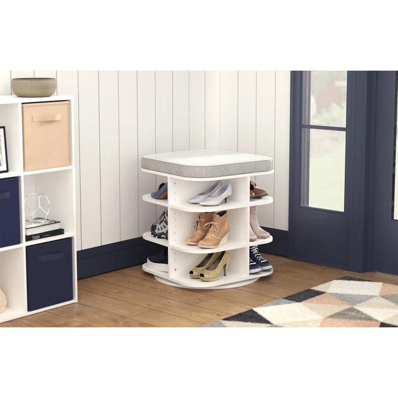 ClosetMaid 12 Pair Shoe Storage Bench