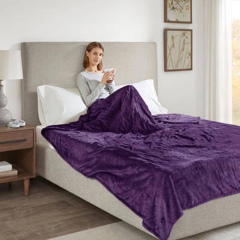 Beautyrest Beautyrest Heated Plush Blanket
