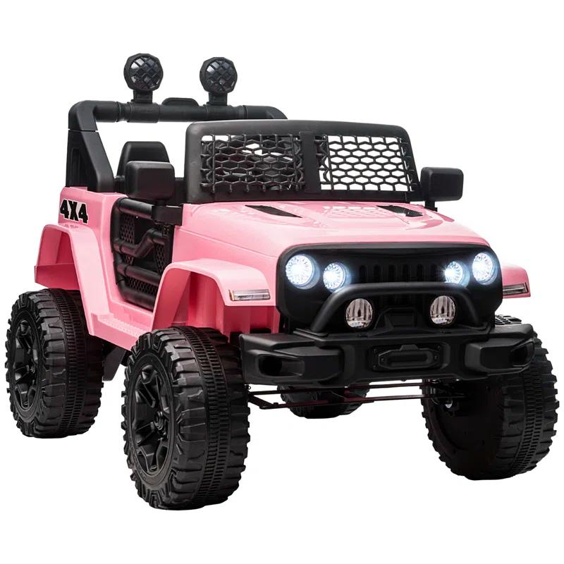Aosom Aosom 12 Volt 1 Seater All-Terrain Vehicles Battery Powered Ride On with Remote Control