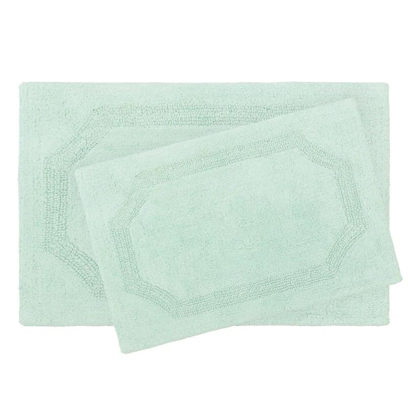 Laura Ashley Laura Ashley Reversible Cotton Bath Rug