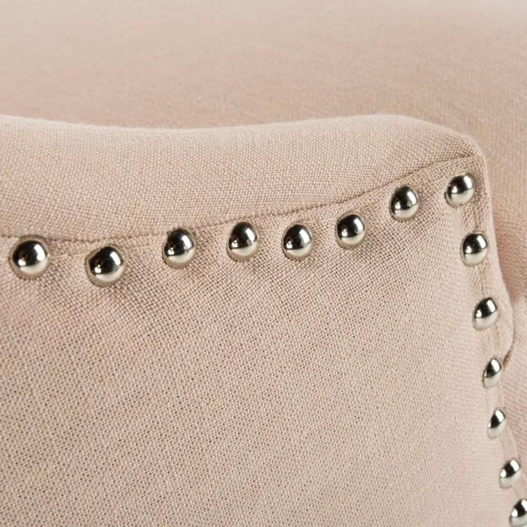 Safavieh Eleni Tufted Wing Back Bar Stool | Wayfair