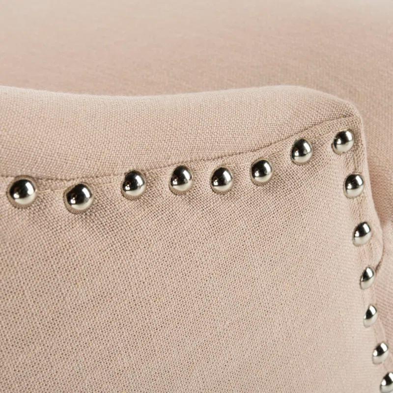 Safavieh Eleni Tufted Wing Back Bar Stool | Wayfair
