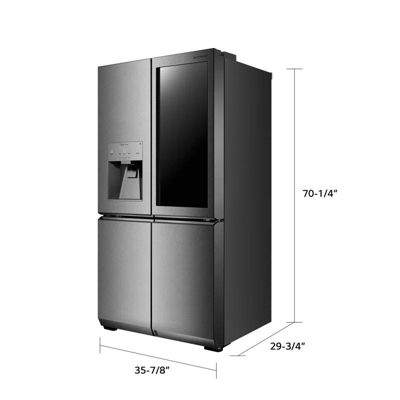 LG Signature Lg Signature 23 Cu. Ft. Smart Wi-fi Enabled Instaview® Door-in-door® Counter-depth Refrigerator URNTC2306N