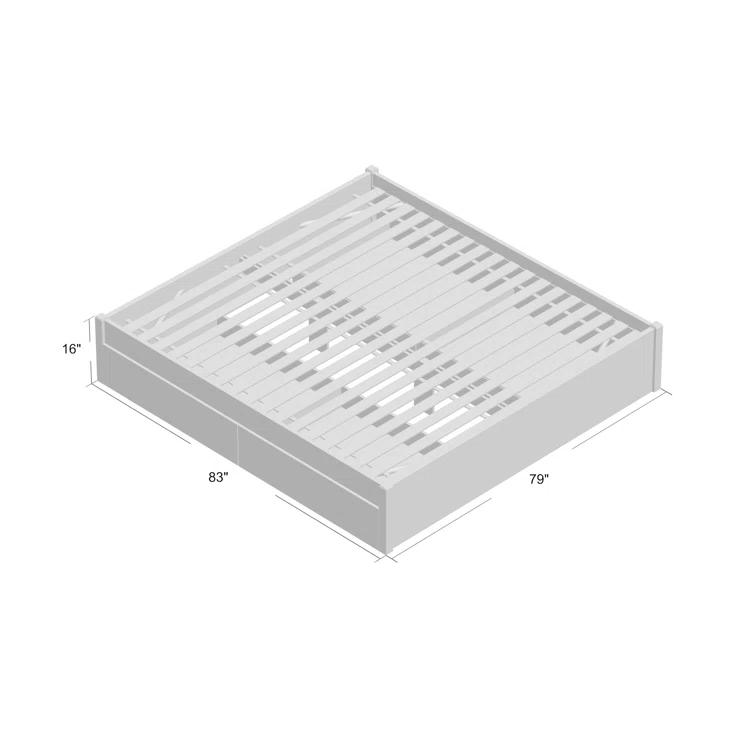 Rebrilliant Kirandip Select 4-Post Platform Bed