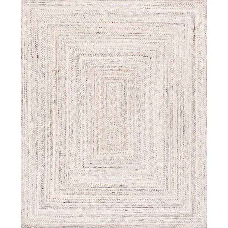 Lagos Hand Knotted Geometric Indoor / Outdoor Rug