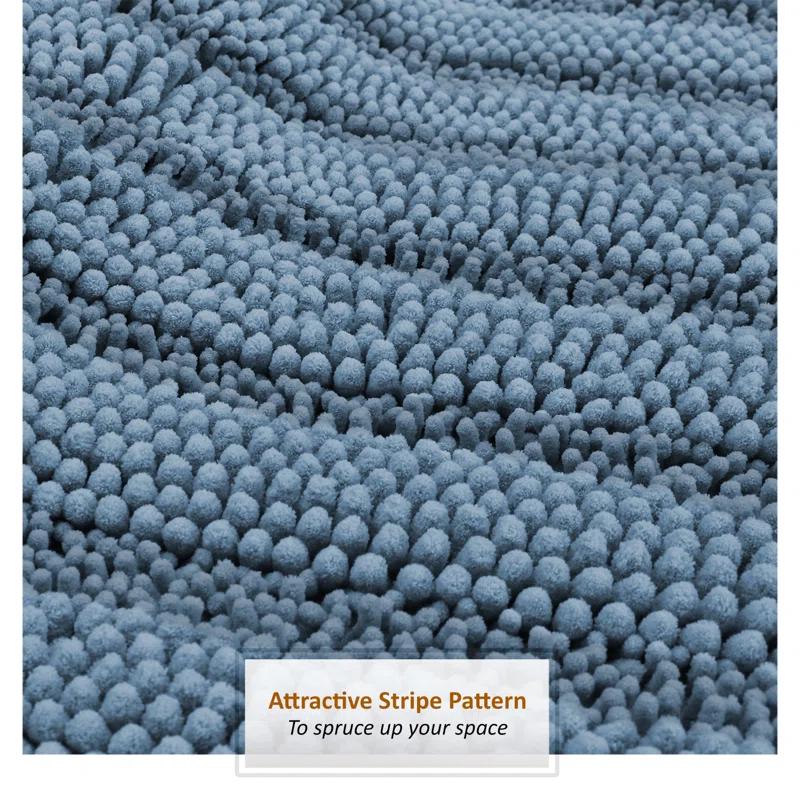 Clara Clark Clara Clark Chenille Extra Soft And Absorbent Bath Mat.