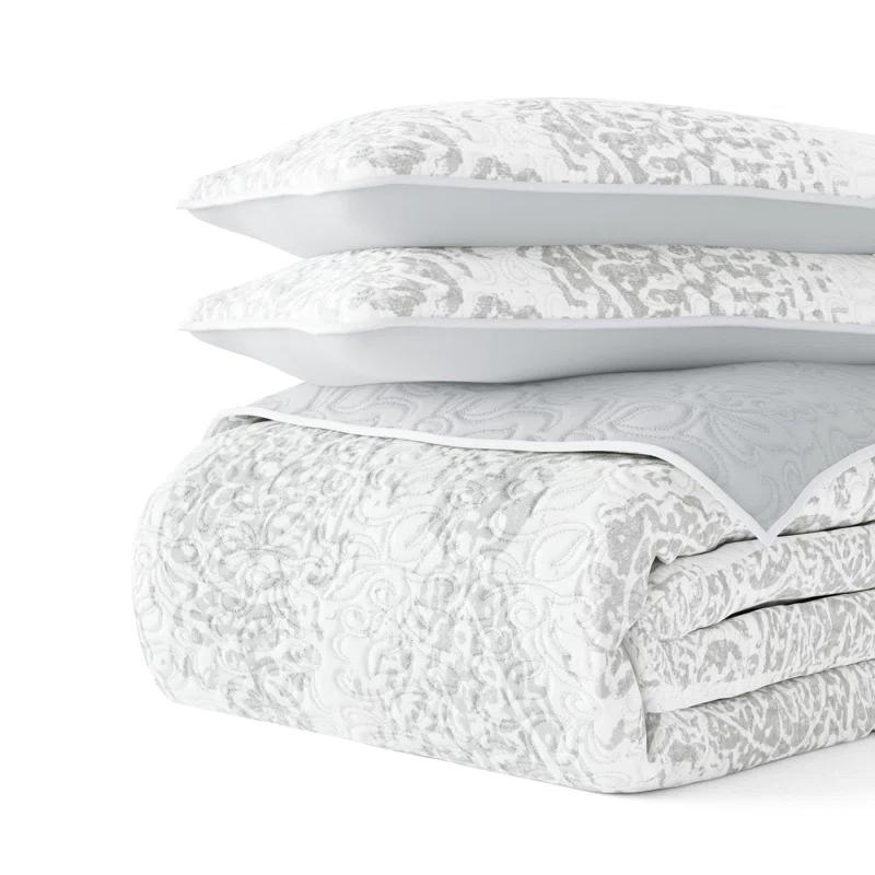 Becky Cameron Becky Cameron Damask Quilt Set