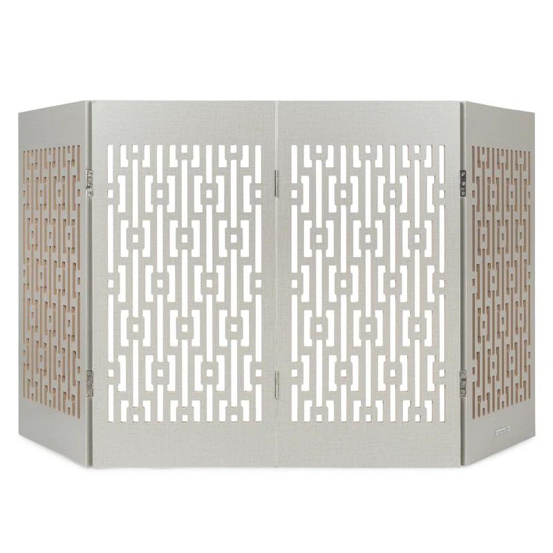 Tucker Murphy Pet™ Delgado Wood Free Standing Pet Gate