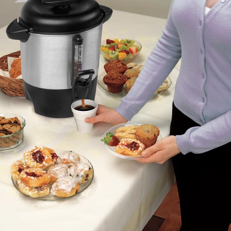 Hamilton Beach Hamilton Beach® BrewStation® 40-Cup Stainless Steel Dispensing Coffee Urn