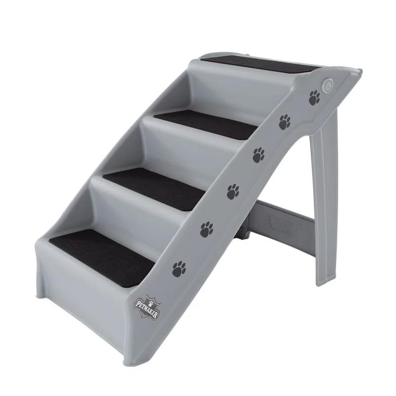 Petmaker Petmaker Pet Stairs PETMAKER 4-Step Foldable Dog Stairs