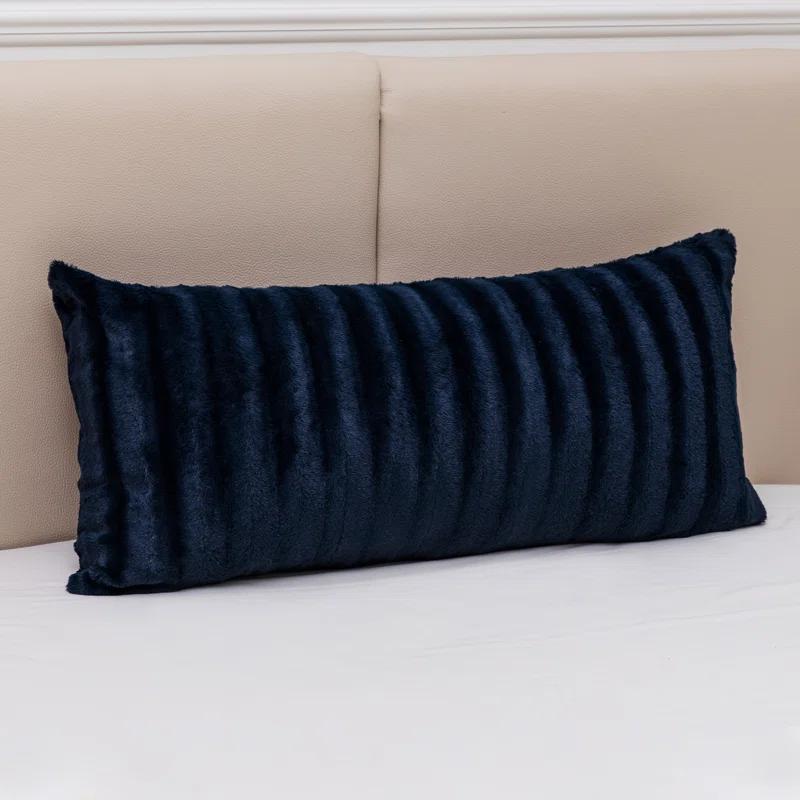 Faux Fur Throw Pillow