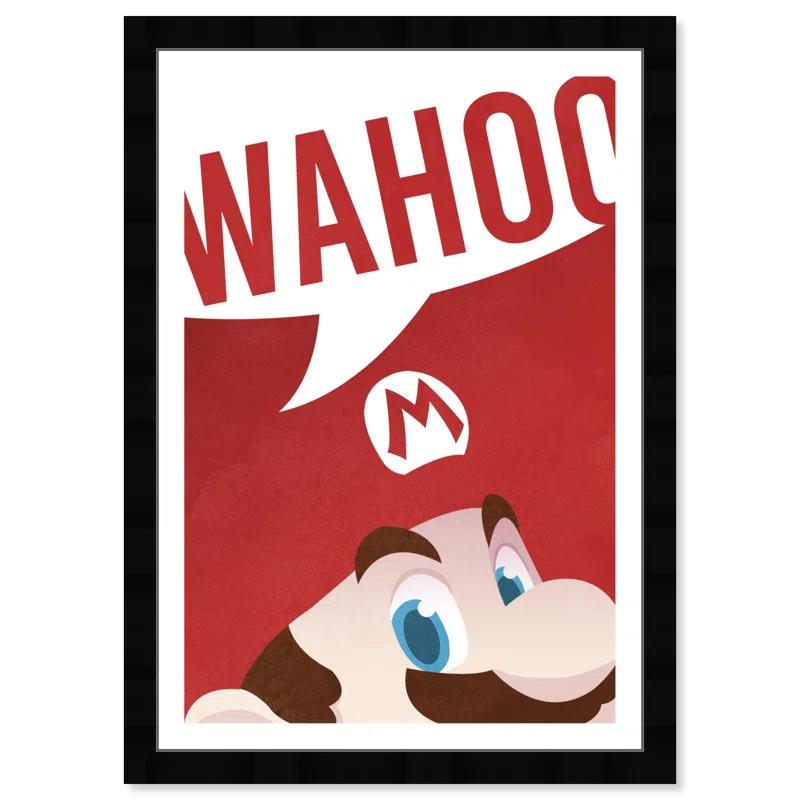 Wynwood Studio " Advertising Wahoo Video Games " Painting Print
