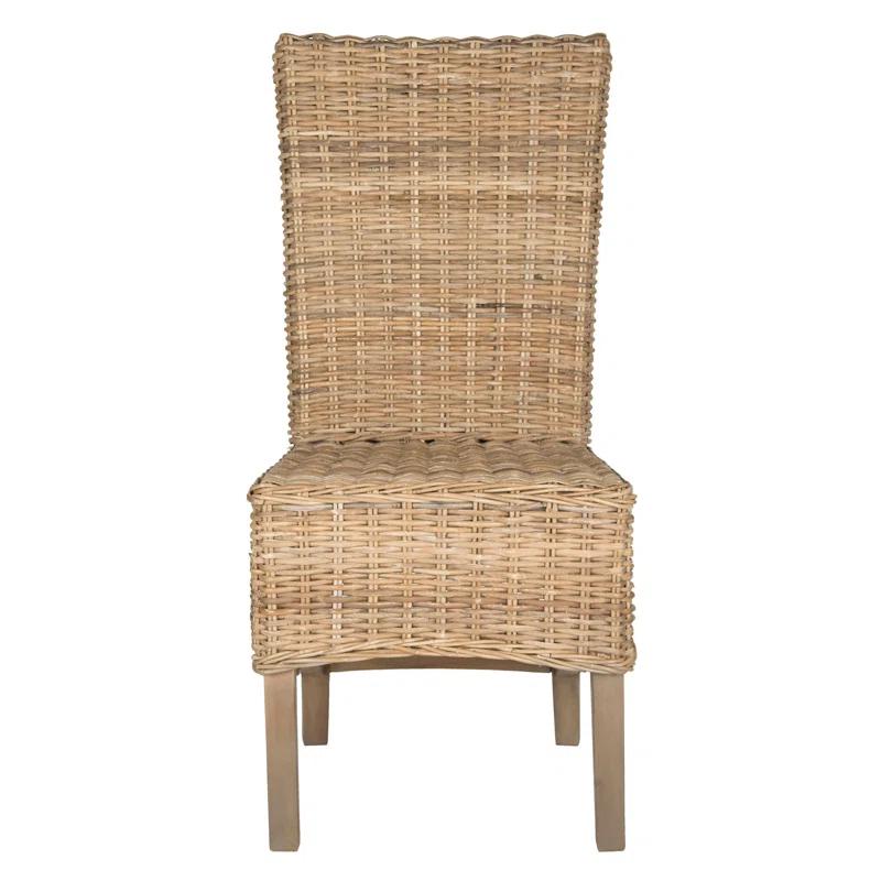 Bayou Breeze Karas Wicker Outdoor Dining Side Chair