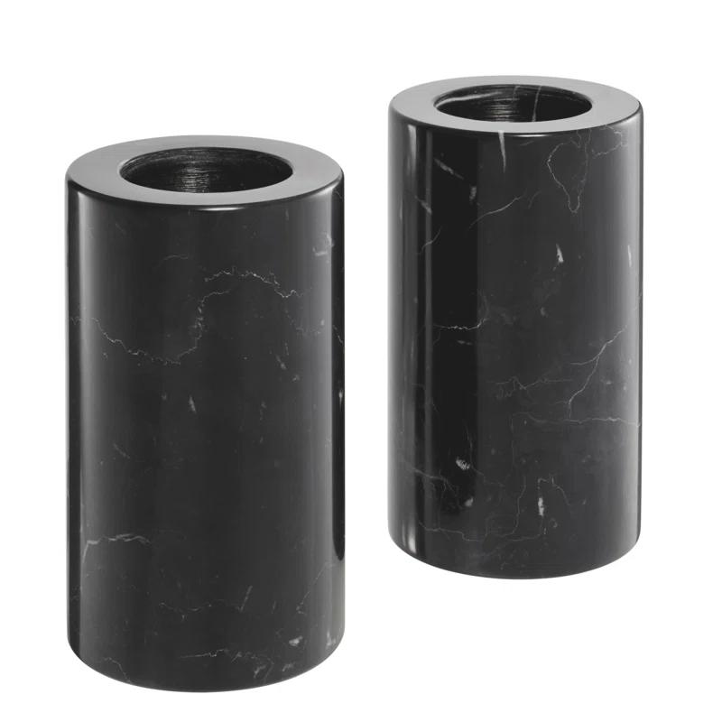 Eichholtz Tobor Marble Tabletop Candlestick (Set of 2)