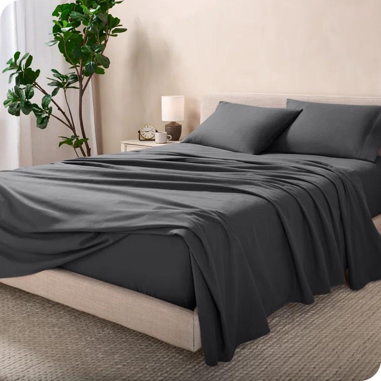 Bare Home Flannel Machine Woven Sheet Set