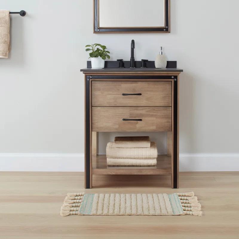 Lucky Brand Lucky Brand Demian Fringe Cotton Bath Rugs