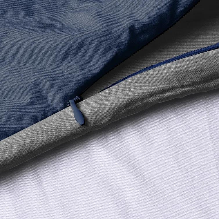 Swift Home Ultra Soft Reversible Crinkle Washed Microfiber Duvet Cover Set