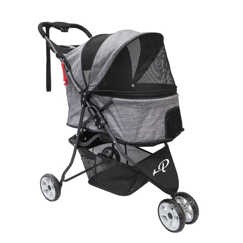 Petique Foldable Pet Jogger Stroller