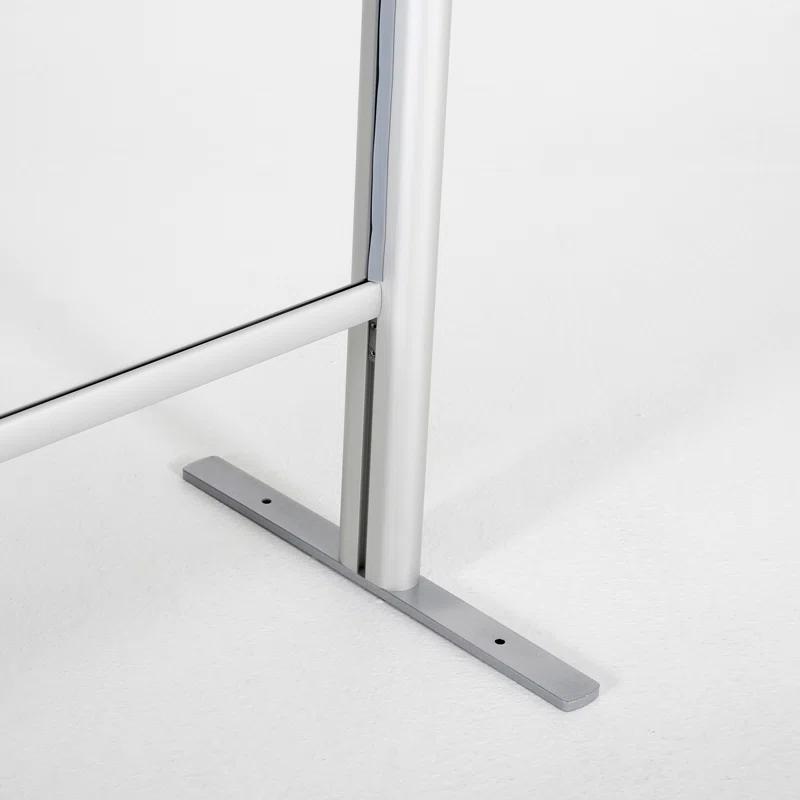 MT Displays Metal/Plastic 1 Panel Sneeze Guard