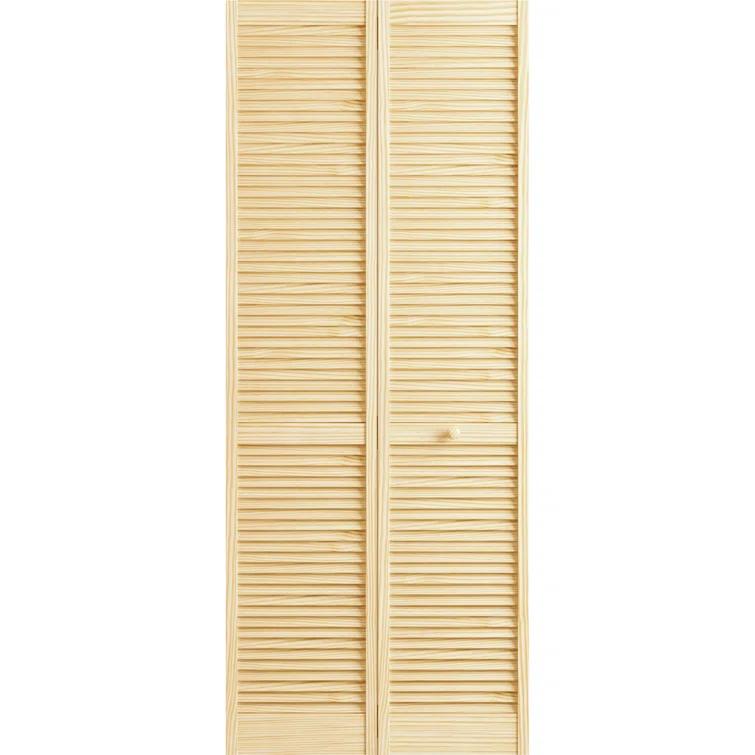 Kimberly Bay Louvered Wood Bi-Fold Door