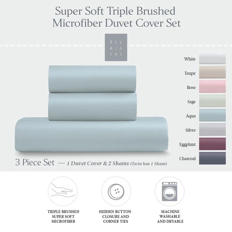 HOME Collection Cozy Touch Duvet Cover Set