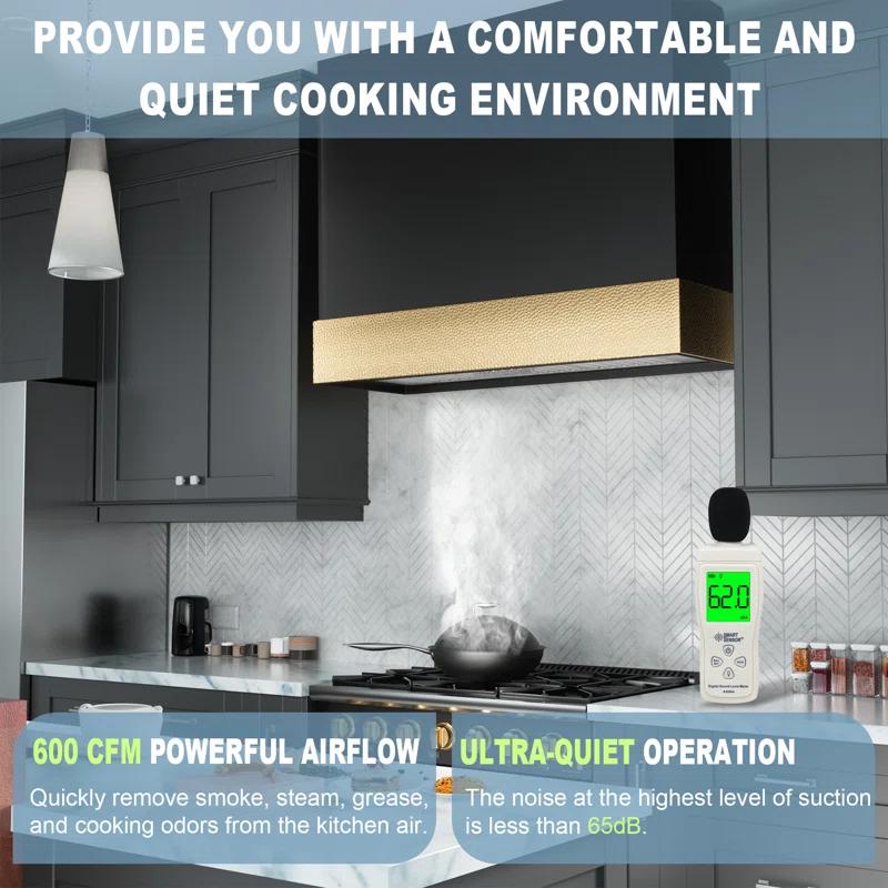 Akicon 600 CFM Range Hood