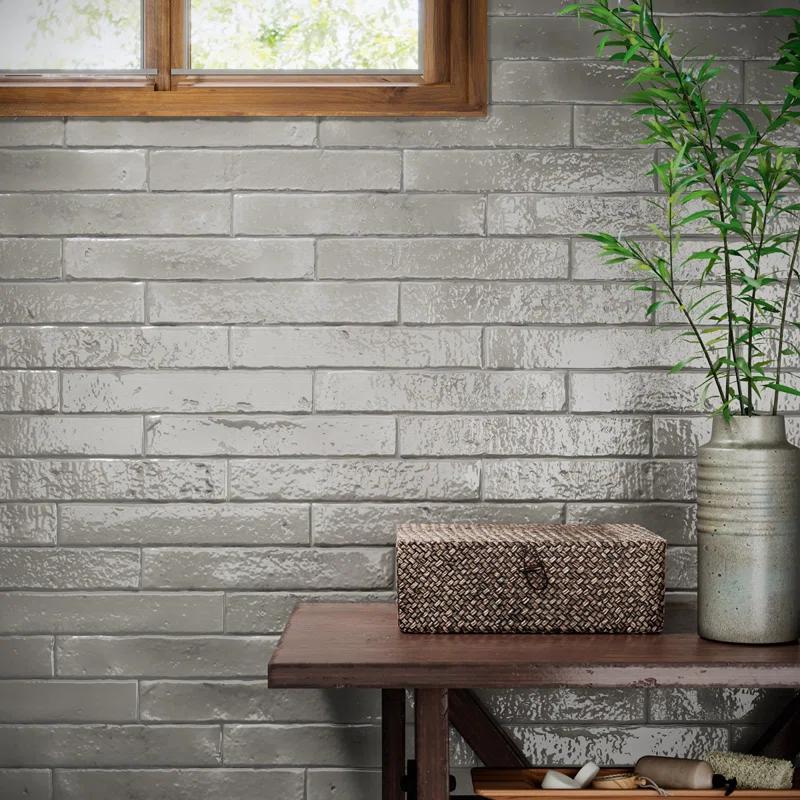 Bond Tile Virtuo 1.45" x 9.21" Ceramic Bullnose Tile Trim