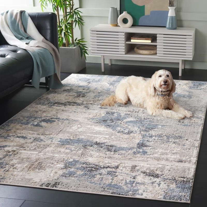 Quincy Performance Abstract Rug