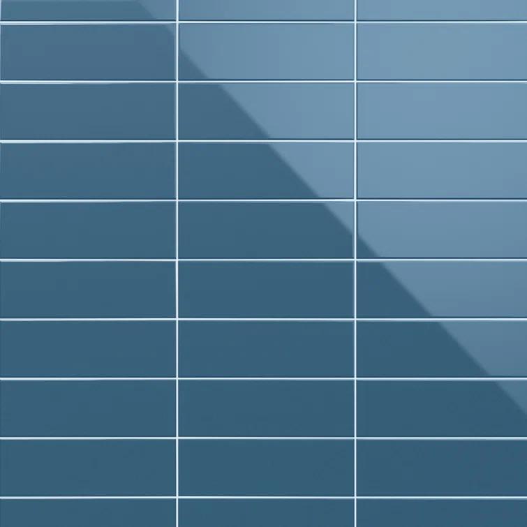 Remington 3.93 in. x 11.81 in. Polished Porcelain Subway Wall Tile (13.55 Sq. Ft. / Case)