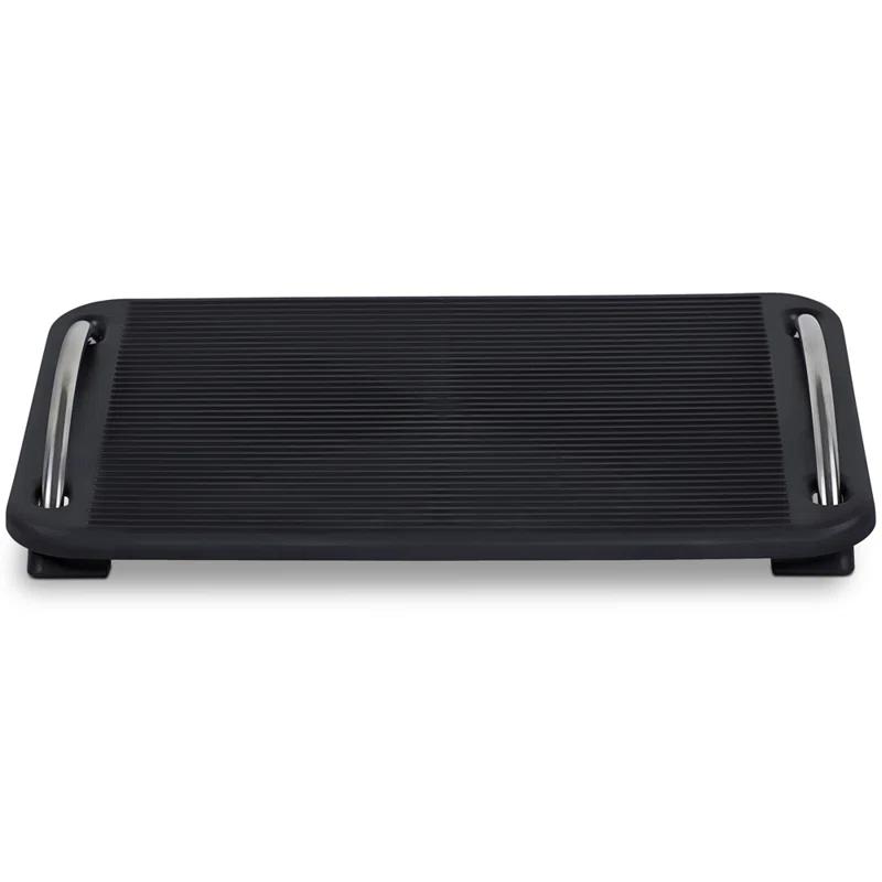 Mount-It! Tilting Footrest Under Desk | Adjustable Office Footrest | Computer Desk Foot Support