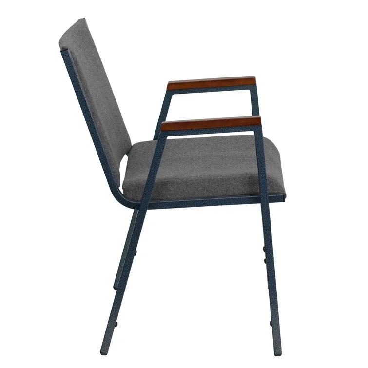 Flash Furniture Aliya Heavy Duty Stack Chair with Arms (Set of 4)
