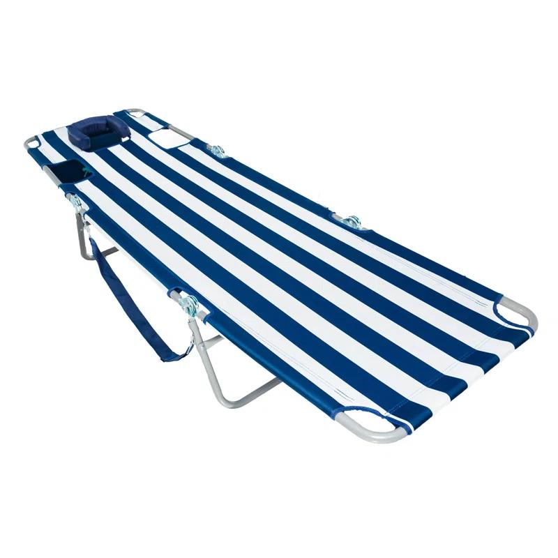 Ostrich Ostrich Chaise Lounge, Portable Facedown Beach Camping Pool Tanning Chair