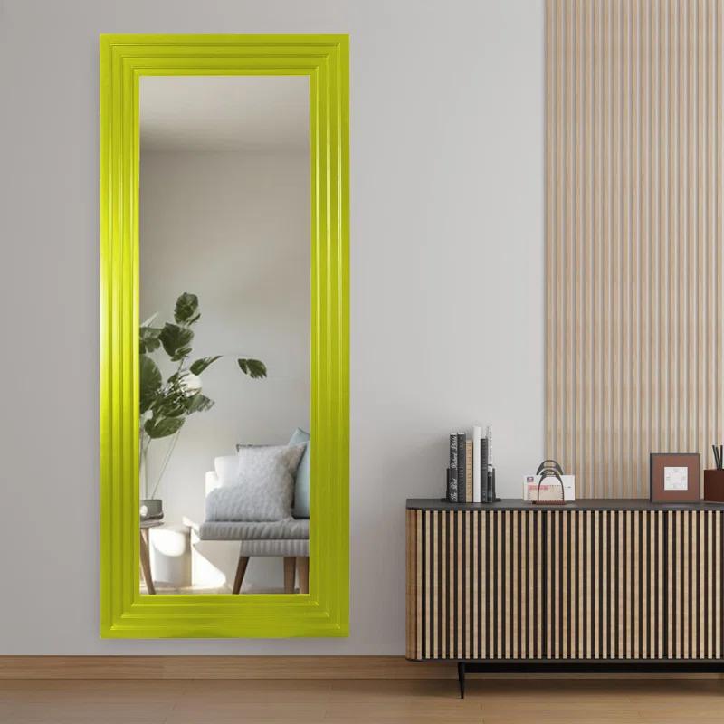 Trule Amy Wood Flat Wall Mirror