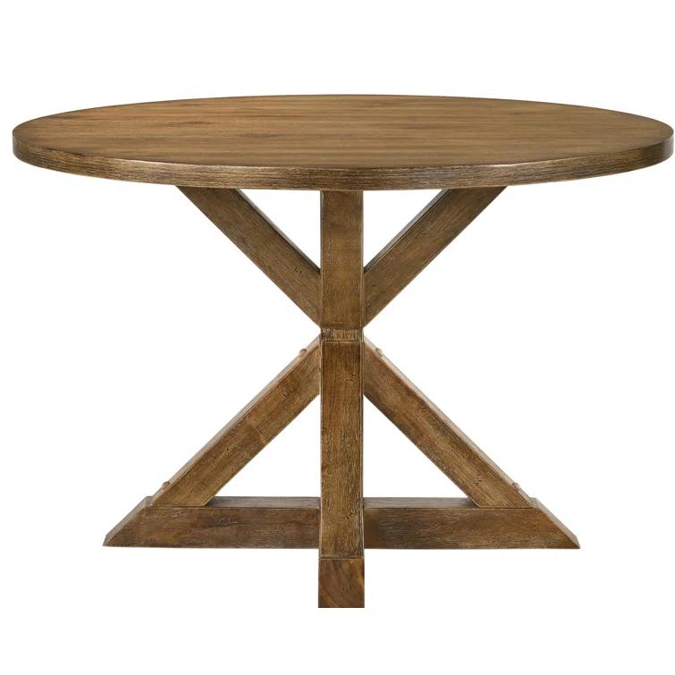 Gracie Oaks Guarani Round Dining Table