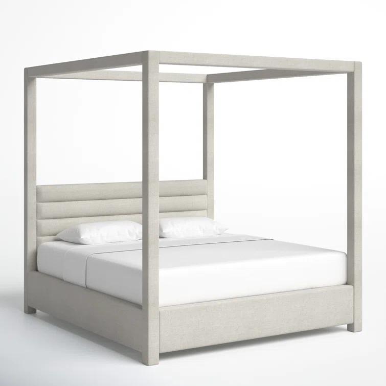 Herma Upholstered Canopy Bed
