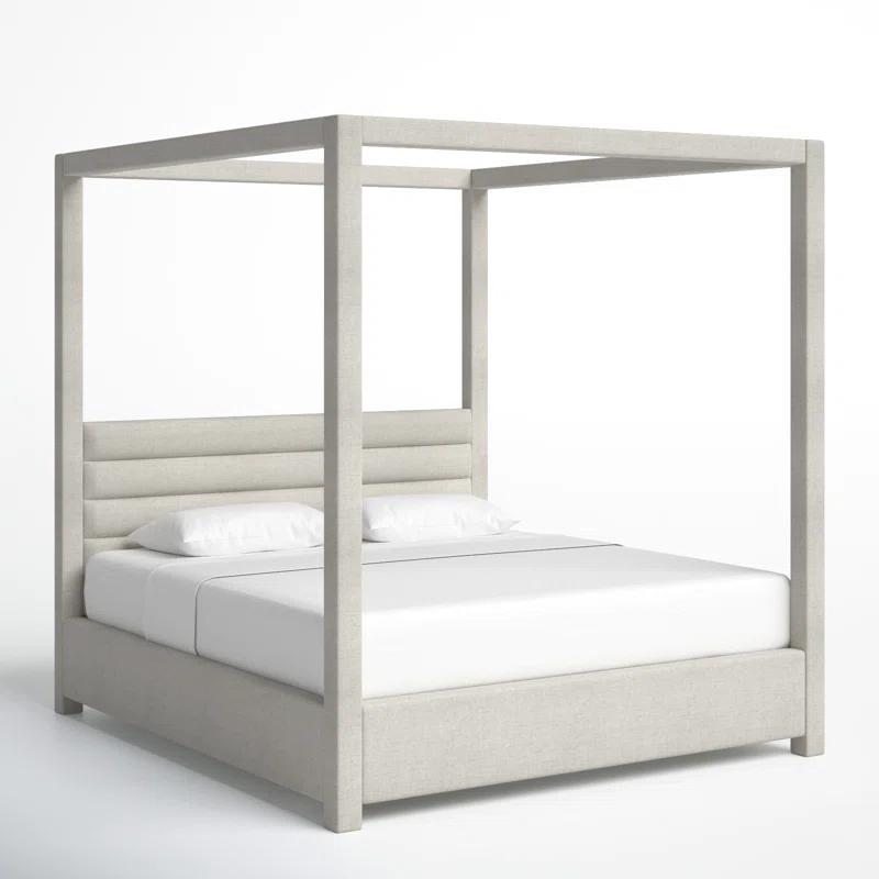 Herma Upholstered Canopy Bed