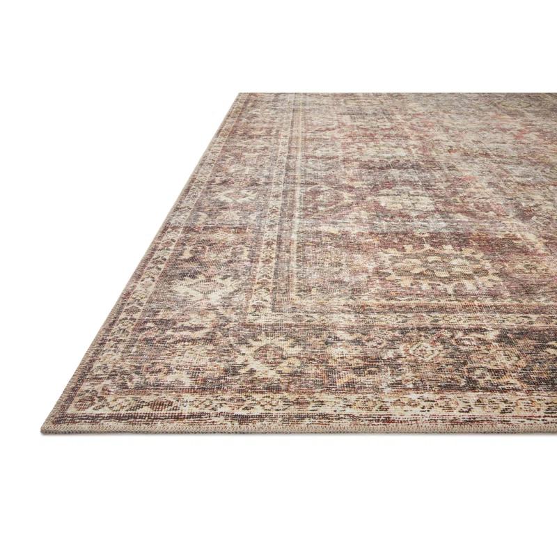 Georgie Oriental Bordeaux/Antique Area Rug