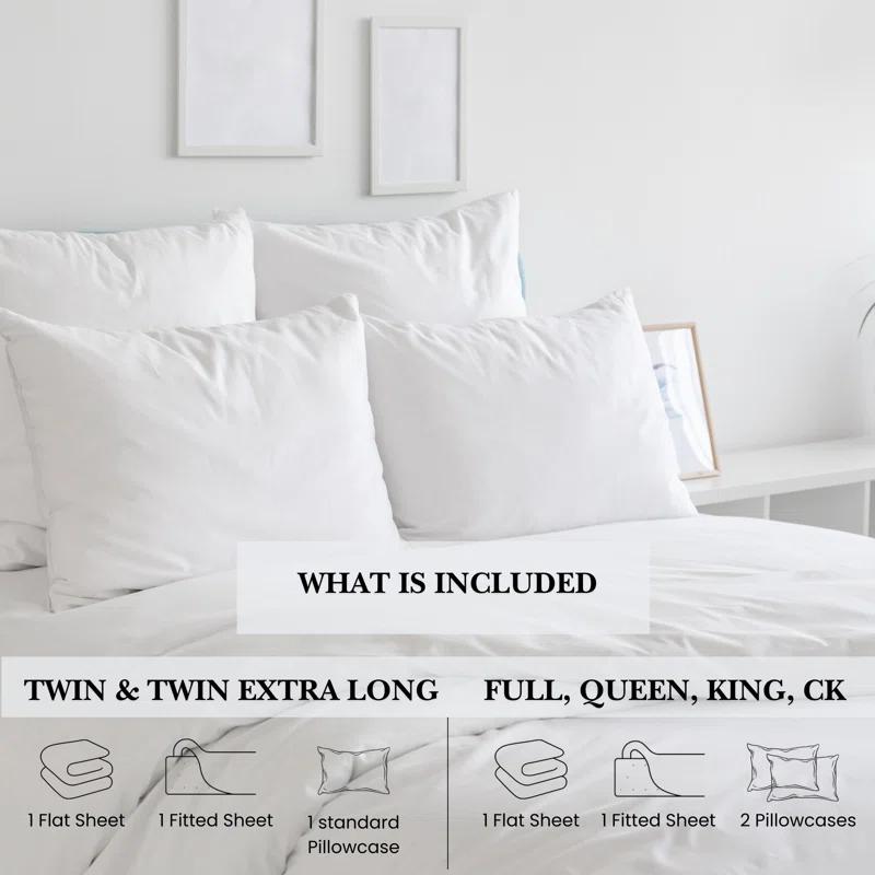 Pointehaven Flannel Sheet Set
