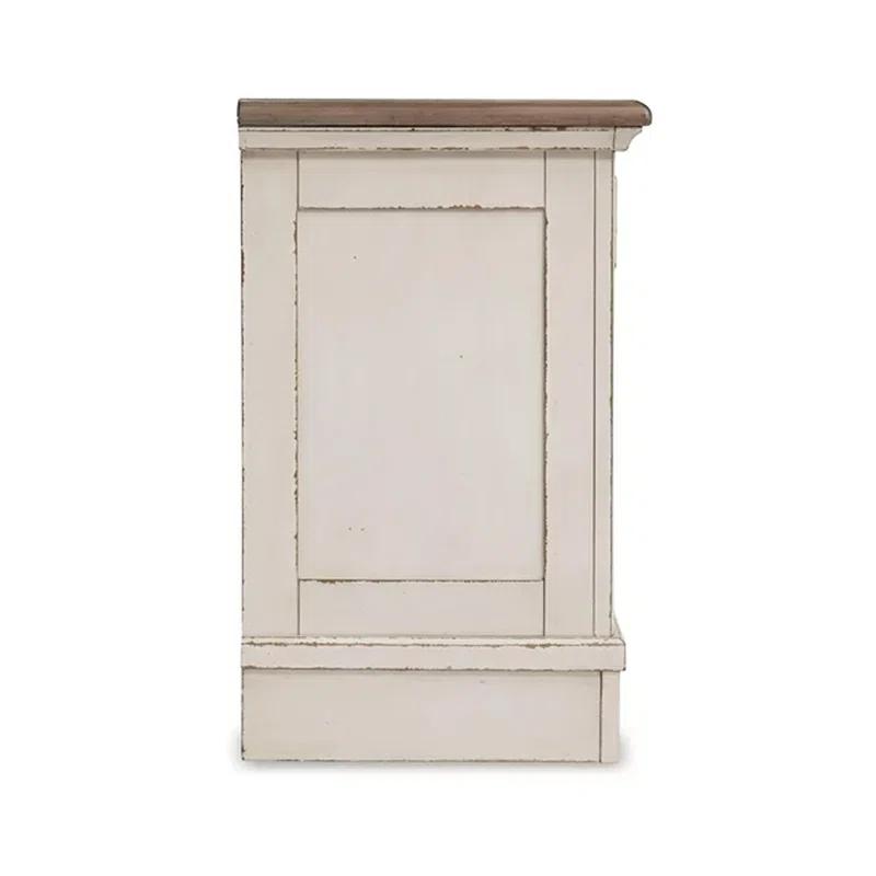 Hayley 3 - Drawer Nightstand in White
