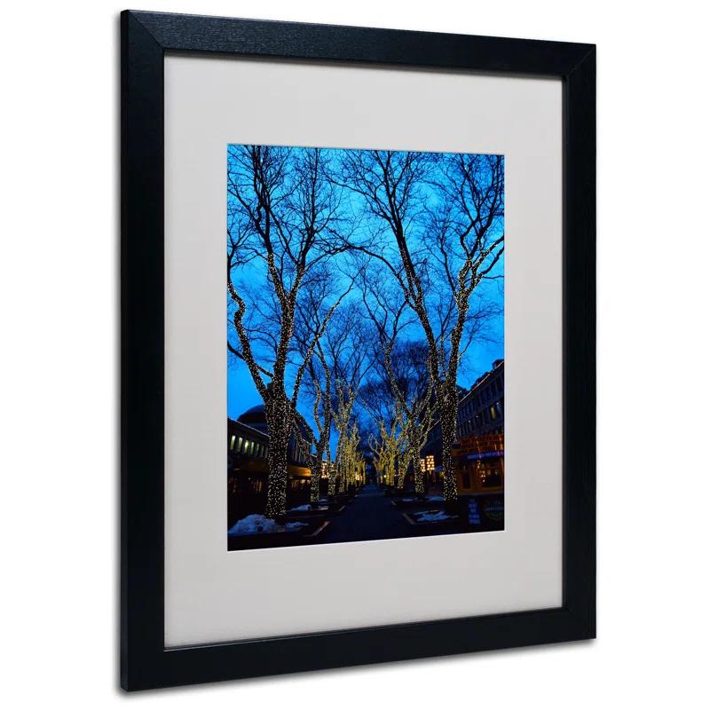 Trademark Fine Art "Boston 2" by CATeyes Framed Photographic Print