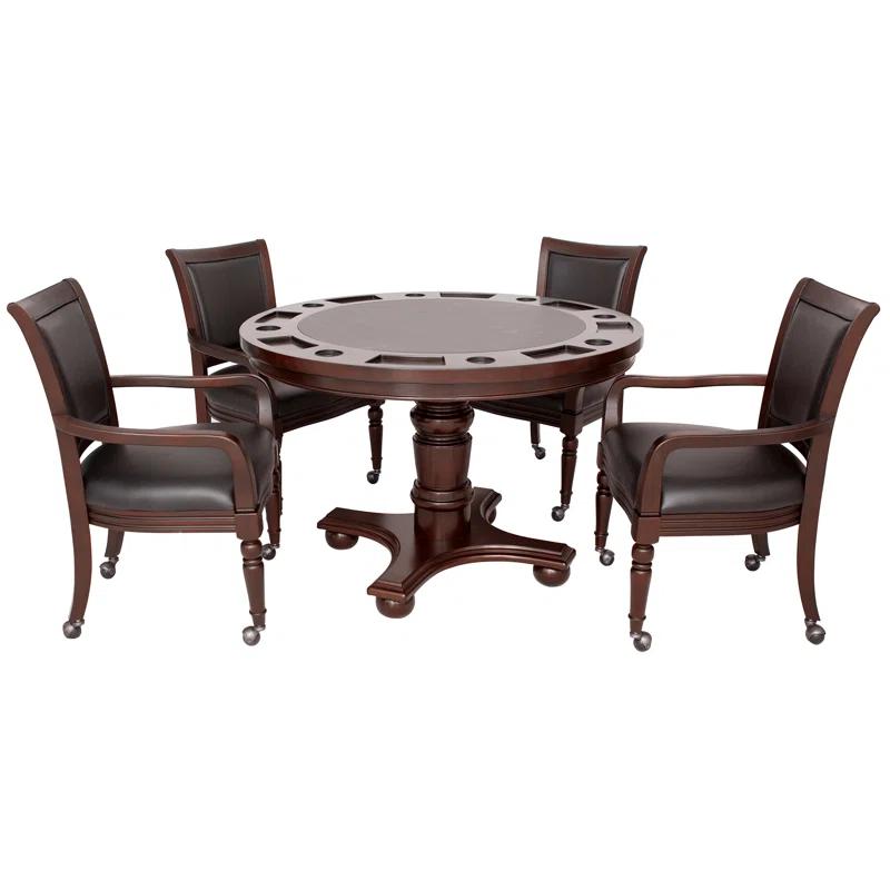 Hathaway Games Bridgeport 2-in-1 Poker Table Set