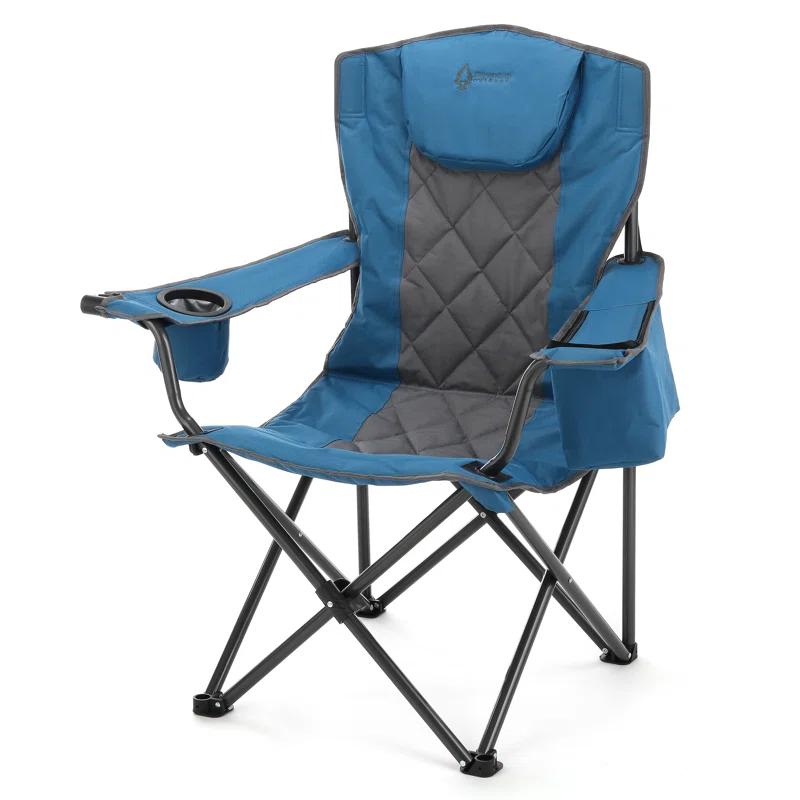 ARROWHEAD Outdoor Folding Camping Chair with Cushions