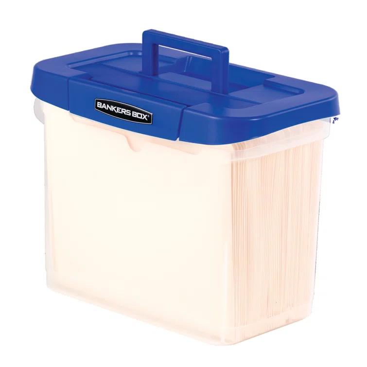 Bankers Box® Heavy Duty Portable File Box