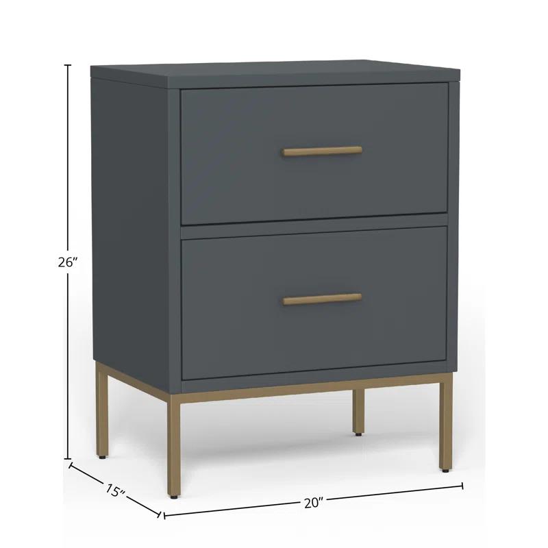 Marino 2 - Drawer Nightstand