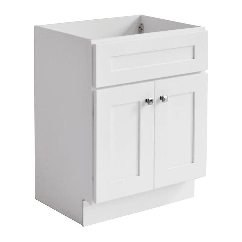 Design House Brookings 30 Inch Bathroom Vanity, Ready to Assemble, Solid Wood, Sherwin Williams – Design House, 587089
